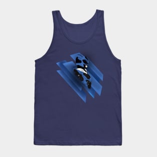 Blue Psycho Ranger Tank Top